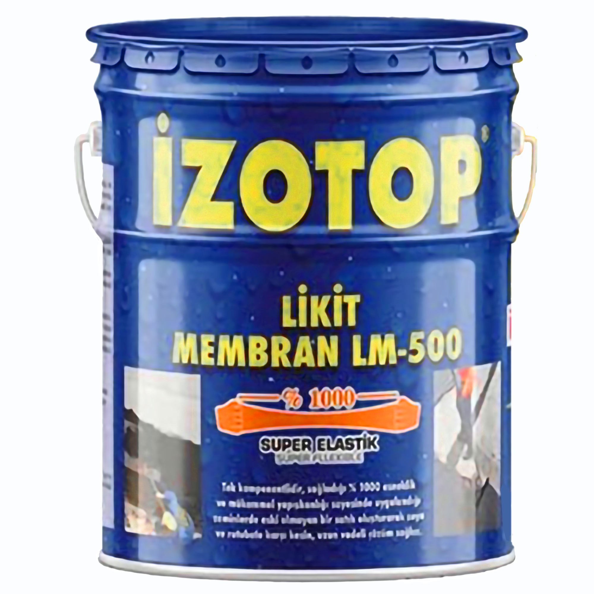 წასასმელი ჰიდროიზოლაცია Izotop LM 500 (15გ / 17ლ) — თხევადი ჰიდროიზოლაცია